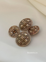 Пуговицы Шан. золотистые скидка