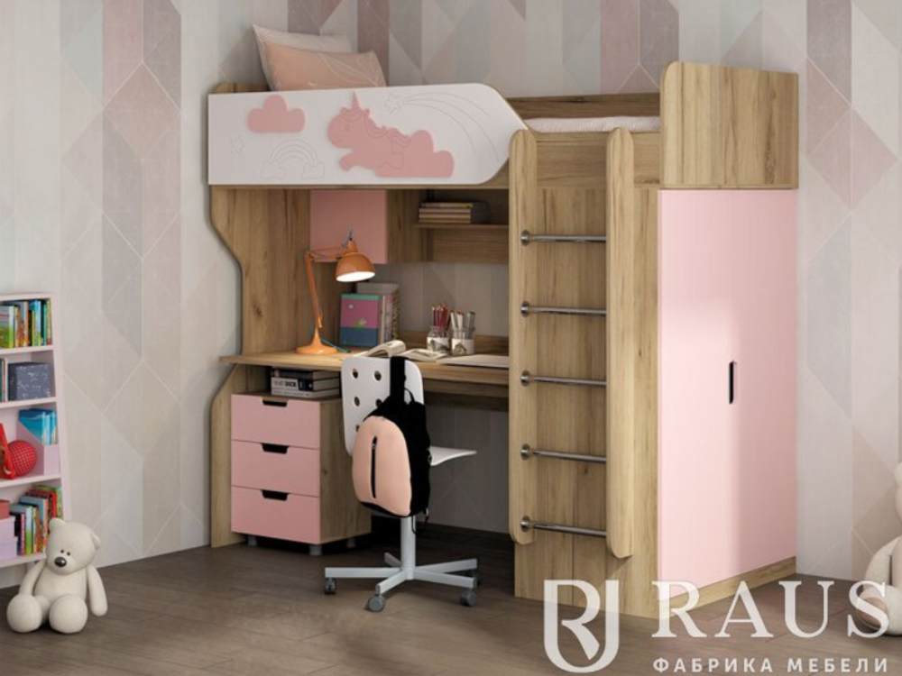 Детская мебель "3Д Эксклюзив" Композиция 2
