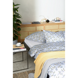 Постельное белье 1.5 спальное Tkano Russian North Ягоды тайги серое