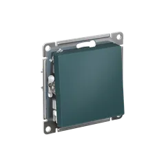 Переключатель проходной 1-кл. СП AtlasDesign 10А IP20 (сх. 6) 10AX механизм изумруд SE ATN000861