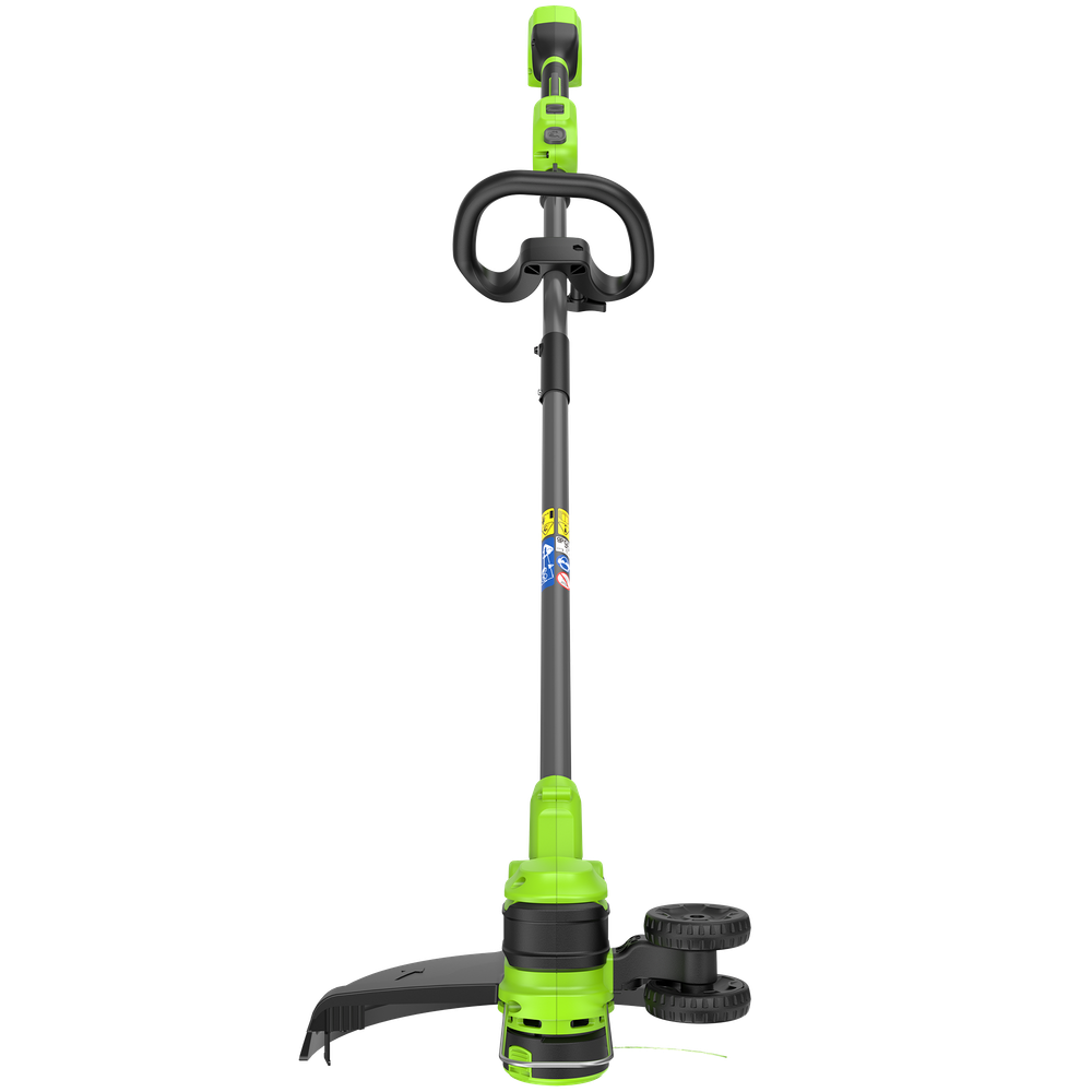 Триммер аккумуляторный Greenworks GD24LT331, 24V, 33 см, с 1хАКБ 4Ач и ЗУ (2113407UB)