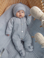 Комплект 3 предмета, Серо-голубой