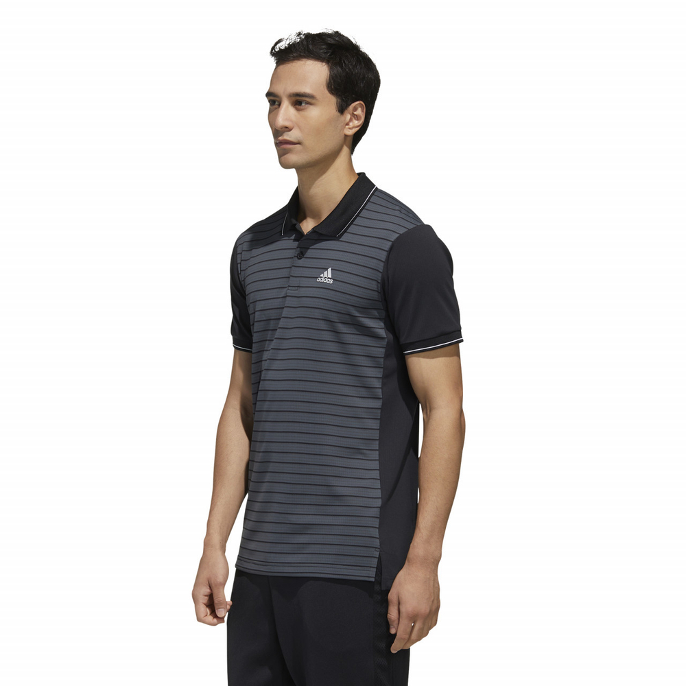 Мужское теннисное поло Adidas Heat Ready CB M PL1 - черный