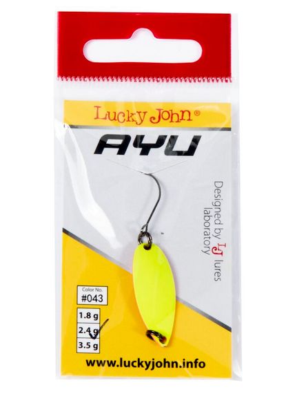 Блесна колеб. Lucky John TR AYU длин.29мм/02.4г 043