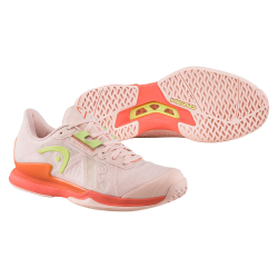 Женские теннисные кроссовки Head Sprint Pro 3.5 Women - salmon/lime