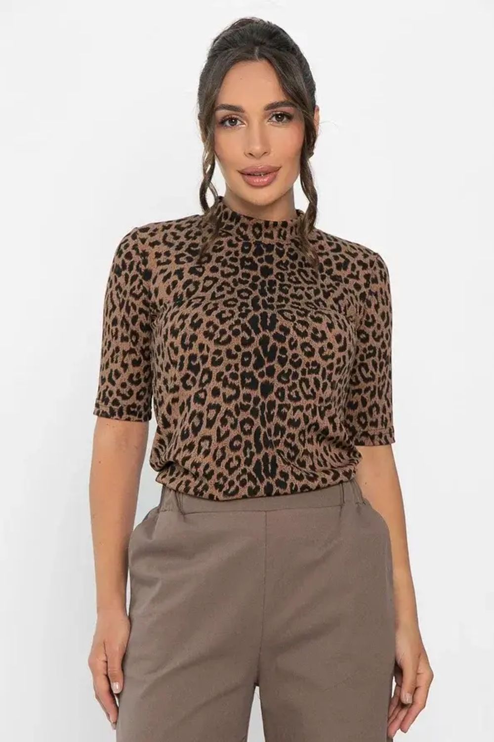 Блуза Новый день НЬЮ (лео) Б13991-19М LT Collection