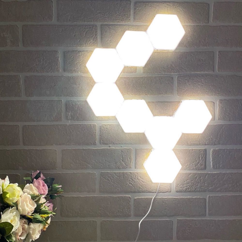 ULM-H77-3.5W-4000K WHITE SET4 Светильник светодиодный модульный. в составе набора из 4 шт. Сенсорный. Белый свет 4000К. БП в-к. 400Лм. TM Uniel