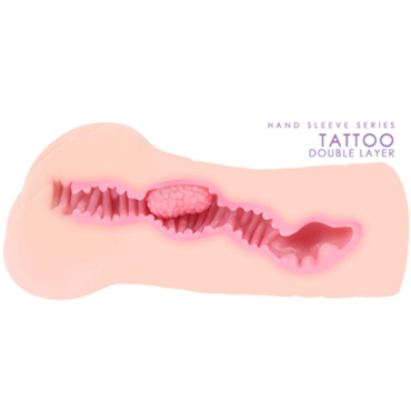 Мастурбатор-вагина с точкой "G" KOKOS 18 Tattoo