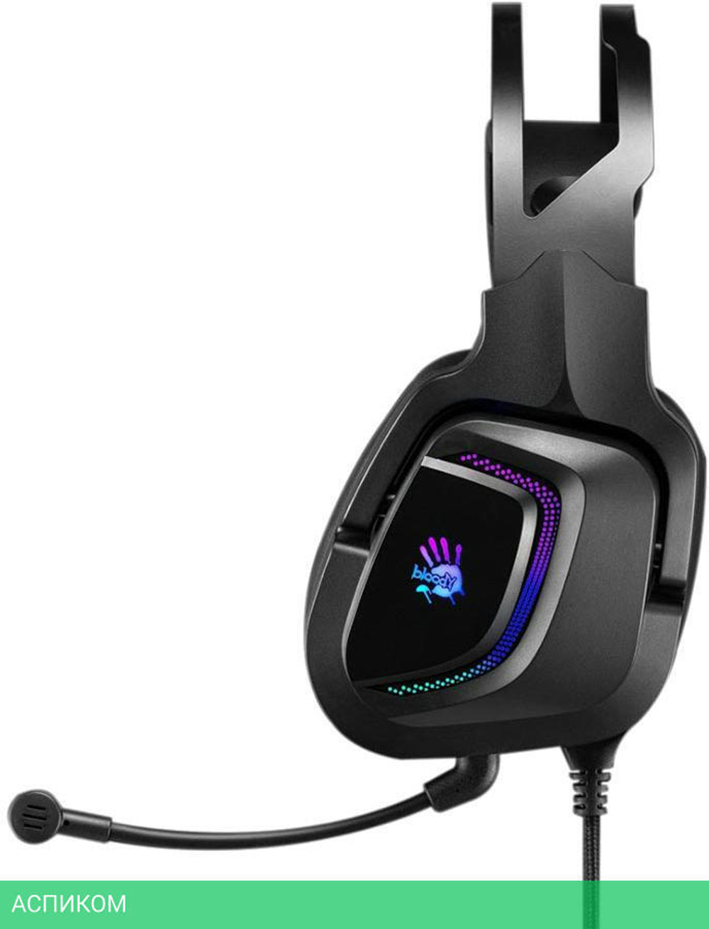 Наушники A4Tech Bloody G570 черный/серый (G570 Black+Grey USB)