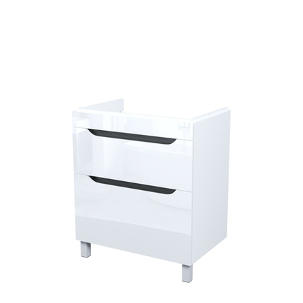 Тумба напольная IDDIS Ray, 70 см, белый, RAY70WFi95