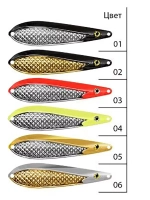 Блесна зимняя ЧУХНА 6,0g, цвет 04, 1 шт