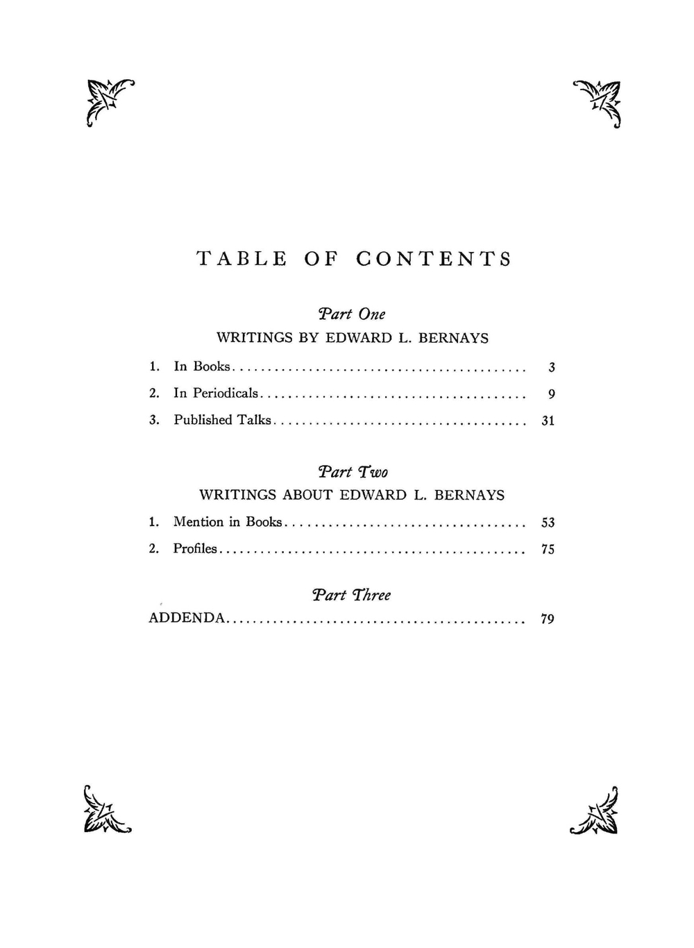 Public relations. Edward L.Bernays and the American scene | M. l'abbé Trochon
