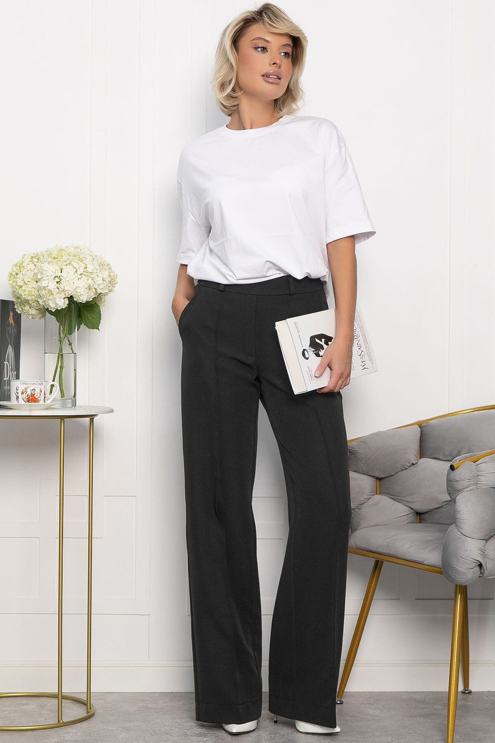 Брюки Дэнди (черные) Б14051-30М LT Collection