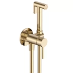 Гигиенический набор, шлифованное золото AQUAme Siena AQM6217BG