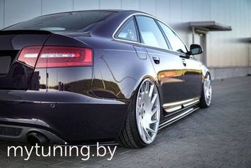 Сплиттеры бампера заднего боковые для AUDI A6 C6 S-Line (04-11)