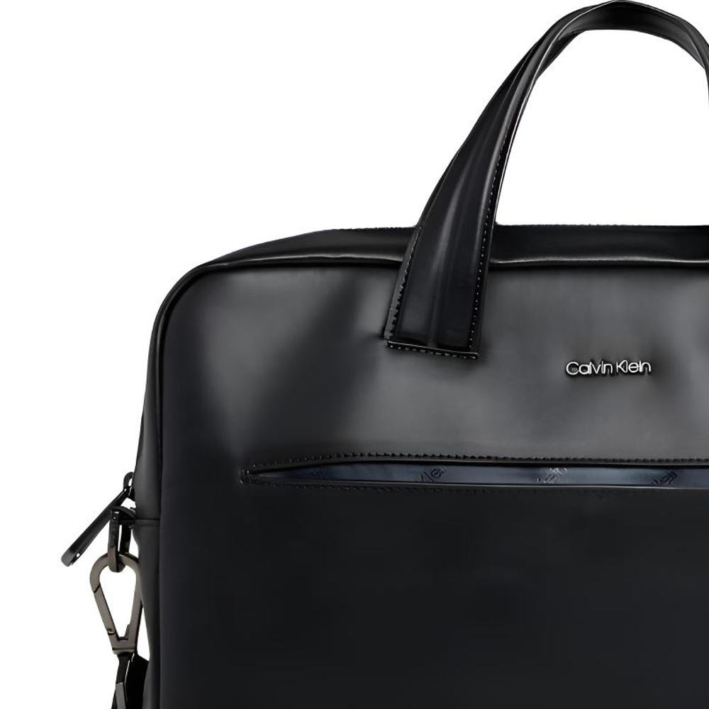 CK/Calvin Klein Recycled Polyester Blended With Polyurethane Handbag, Shoulder Bag, Crossbody Bag, Laptop Bag Men"s