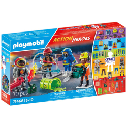 Playmobil - Action Heroes Пожарная служба Фигурки 71468