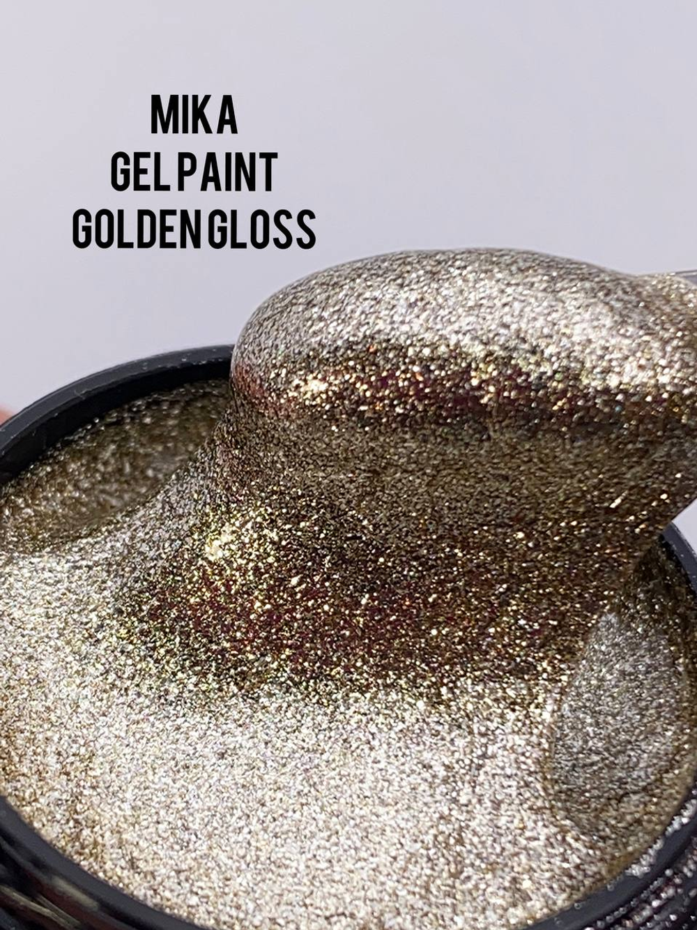 Гель краска MIKA «Golden Gloss»