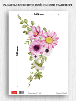 Трансфер для декупажа переводной рисунок для поверхностей 265