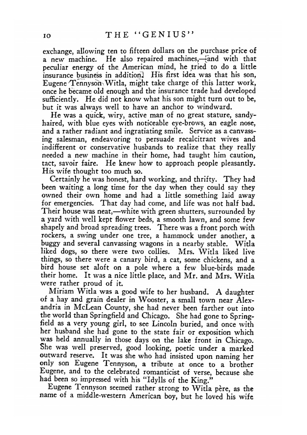 The "Genius" | Dreiser Theodore