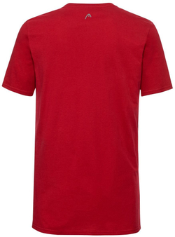 Футболка для мальчика теннисная Head Club Ivan T-Shirt JR - red/white
