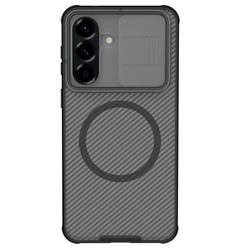 Чехол тонированный для Samsung Galaxy A57, серия CamShield Pro Magnetic (сдвижная шторка для камеры и встроенный круглый магнит) от Nillkin