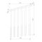 Подвесная люстра TK Lighting 10119 Piano