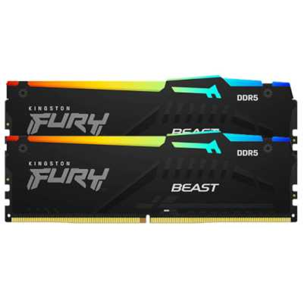 Оперативная память Kingston Fury Beast RGB KF556C40BBAK2-32