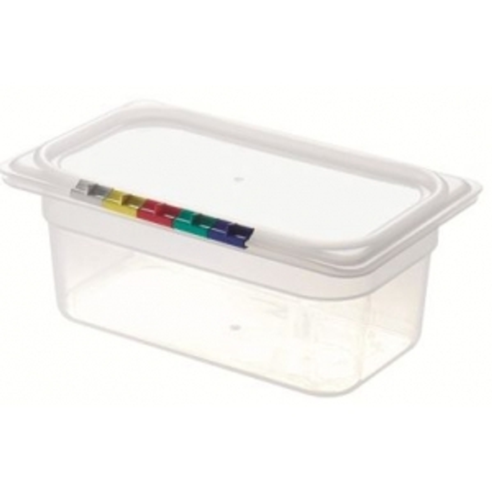 Гастроемкость из полипропилена без крышки GN 1/4 265х162х100 мм прозрачная (43255)