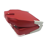 Кресло Newstar Rainbow складное (серый-белый-синий / красный-белый-синий)