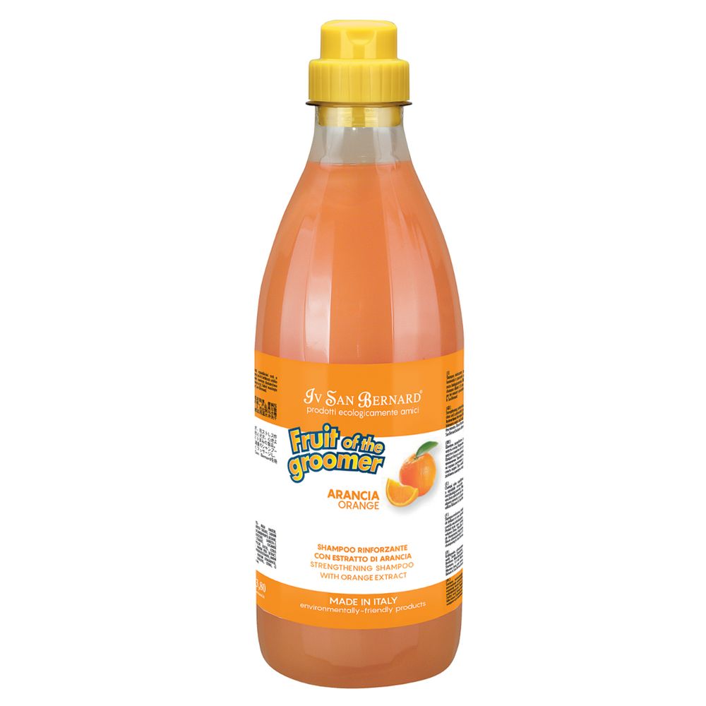 Шампунь Iv San Bernard Fruit of the Groomer Orange для слабой выпадающей шерсти с силиконом 1 л