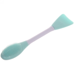 Кисть двухсторонняя для нанесения маски и бережного умывания «Beauty», микс 3 цвета, 16,5см