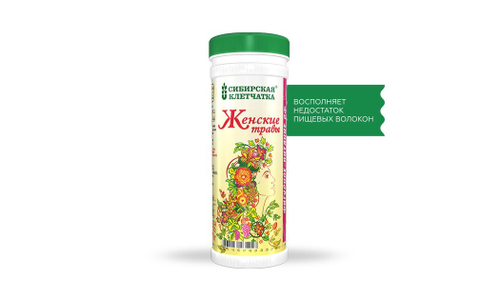 Женские травы, Клетчатка Сибирская, 170 г