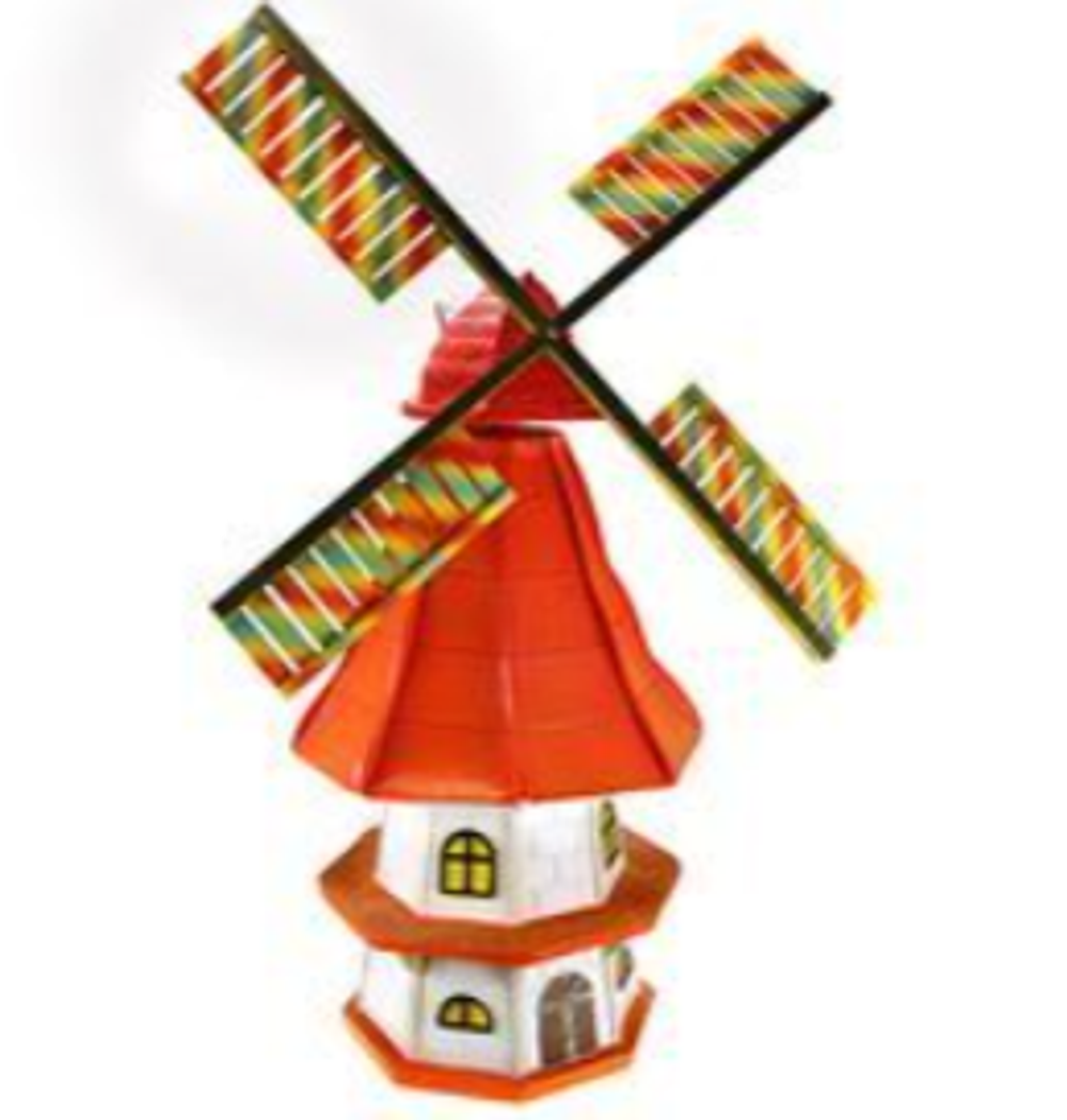 Мельница большая двухуровневая