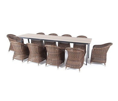 Комплект садовой мебели Рио (RСR10T1-11-SET brown) коричневый