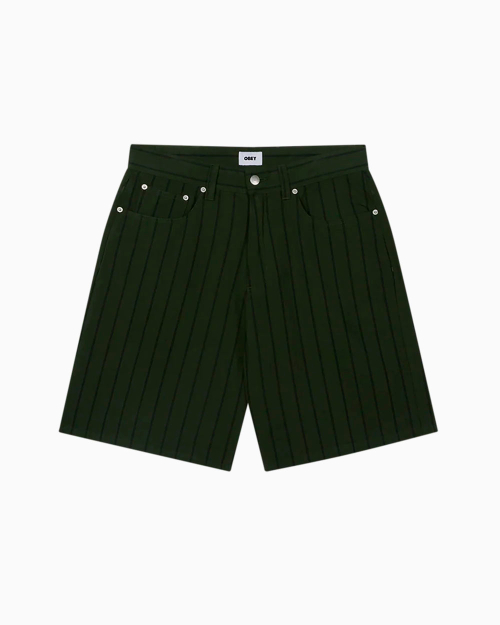 Шорты джинс. Obey Stripe Baggy Denim Short