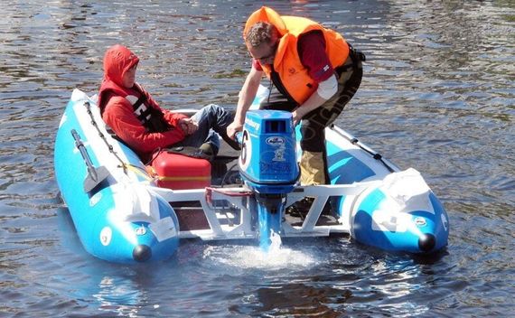 Надувной катамаран Badger FC 410 White