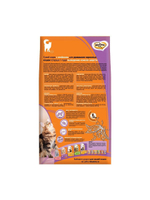 Сухой корм Мнямс Hairball&Indoor  для домашних кошек и выведение шерсти из желудка, 1,5 кг