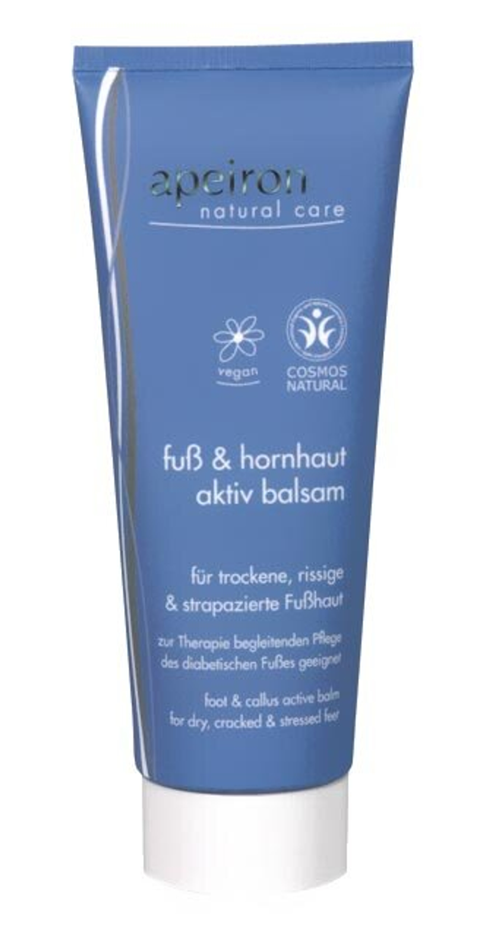 Активный бальзам для ног и мозолей Apeiron, 75 мл