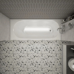 Ванна акриловая  1,5*0,7 "Storm"  (каркас+экран) (Метакам_V.One)