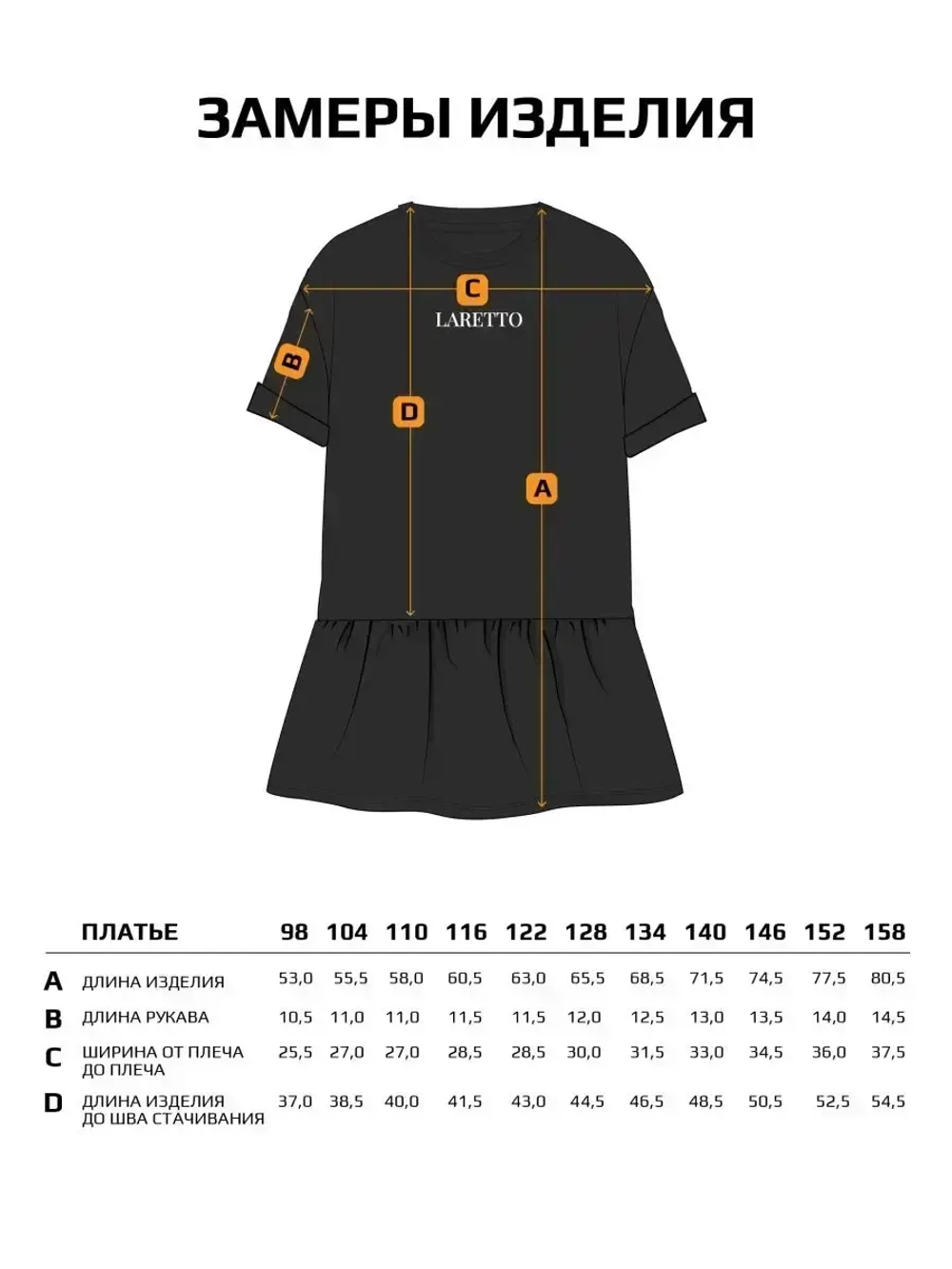 Платье детское летнее для девочки легкое
