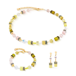 Серьги Coeur de Lion Olive-Yellow 2838/21-0901