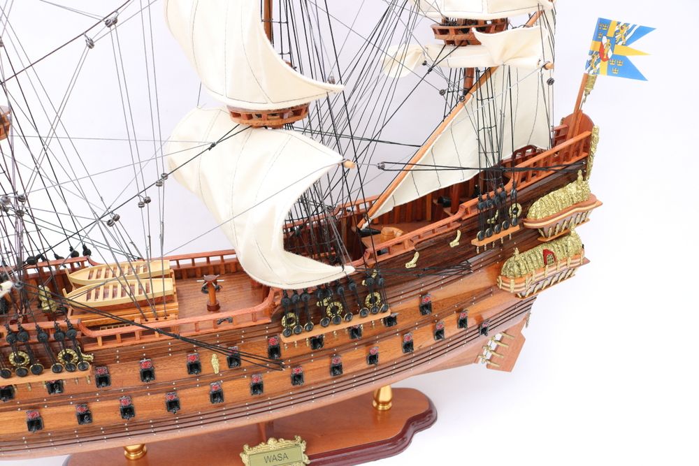 Van Der Heijden Модель парусника Wasa, Швеция
