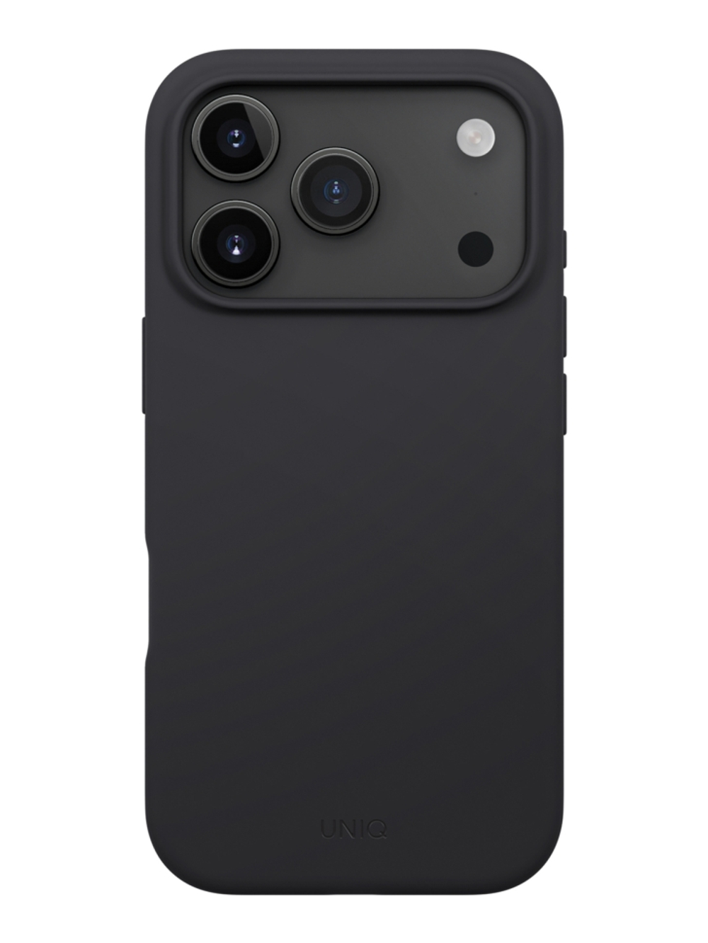 Uniq для iPhone 17 Pro чехол LINO Charcoal Grey (Magsafe)