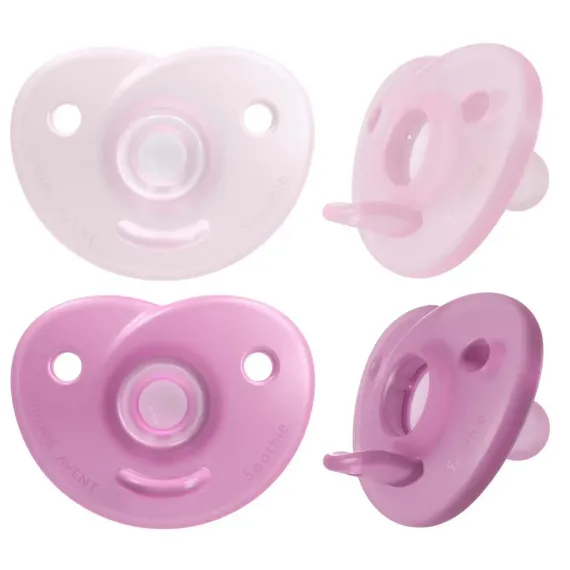 Пустышка Philips Avent силикон ортодонтическая 2 шт.