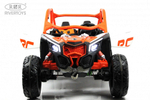 Детский электромобиль RiverToys BRP Can-Am Maverick Y111YY оранжевый
