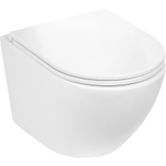 Комплект унитаза WeltWasser Merzbach 043 GL-WT 10000009939 с инсталляцией Berges Novum L5 040215 с сиденьем Микролифт и Черной матовой клавишей смыва
