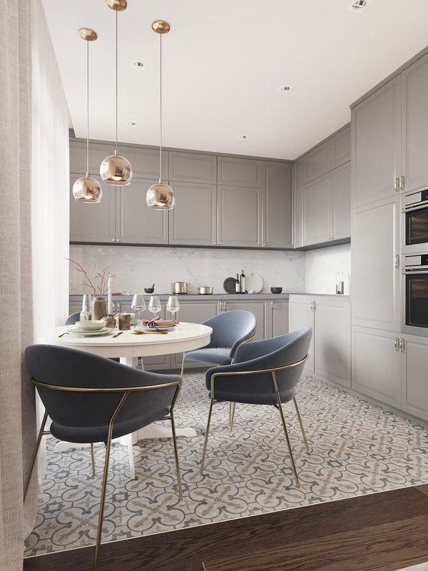 Примеры современных дизайнов кухонь из интернета