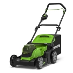 Газонокосилка аккумуляторная Greenworks G24X2LM41K2X 24В (2 x 4 Ач, ЗУ) нож 41 см, 2512607UD
