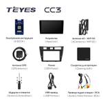 Teyes CC3 9" для Toyota Mark II 2000-2007